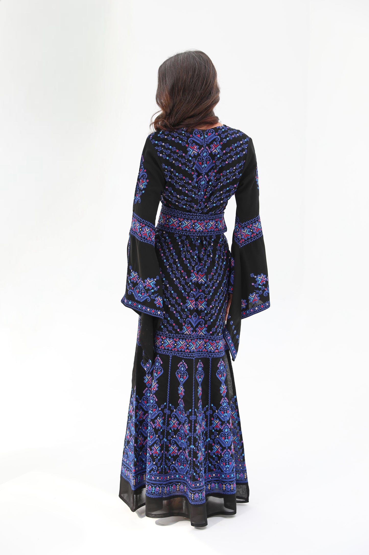 Amira Mermaid Blue Dress