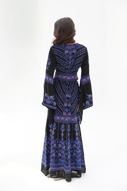 Amira Mermaid Blue Dress