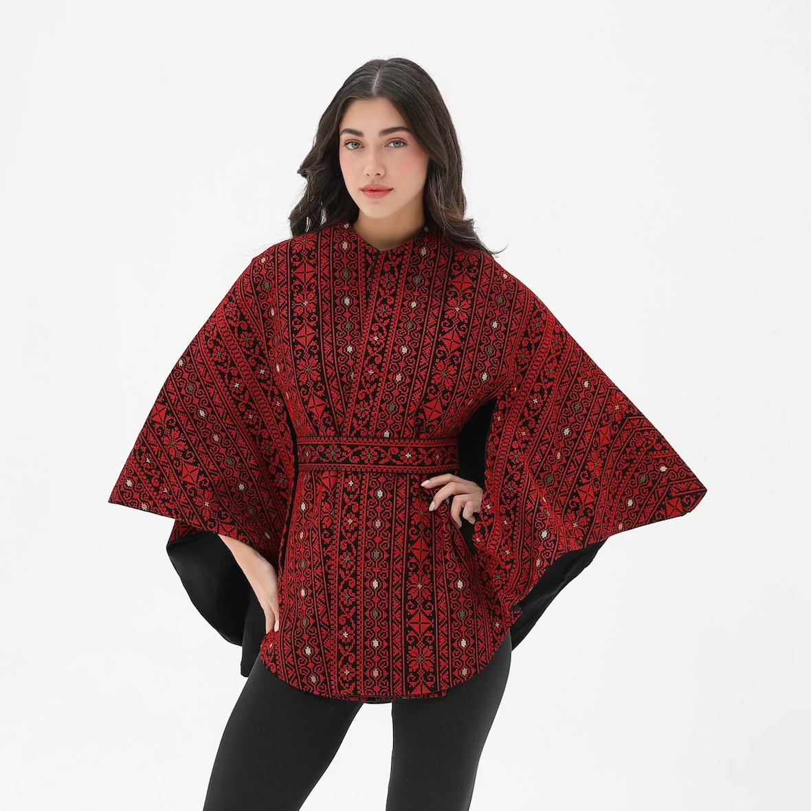 1948 Red One Size Cape