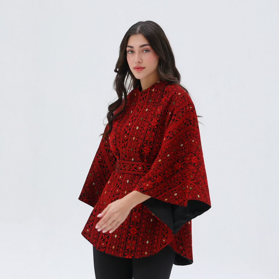 1948 Red One Size Cape