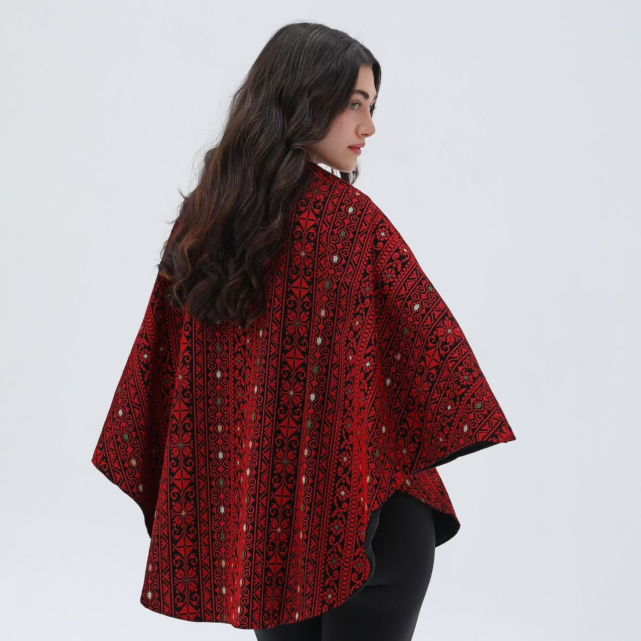 1948 Red One Size Cape
