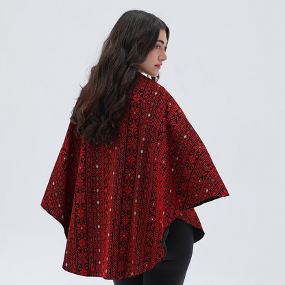 1948 Red One Size Cape