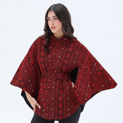 1948 Red One Size Cape