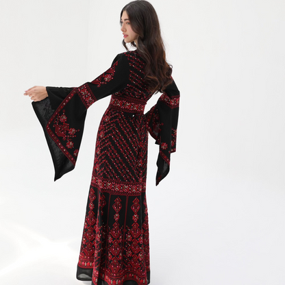 Amira Mermaid Red Dress