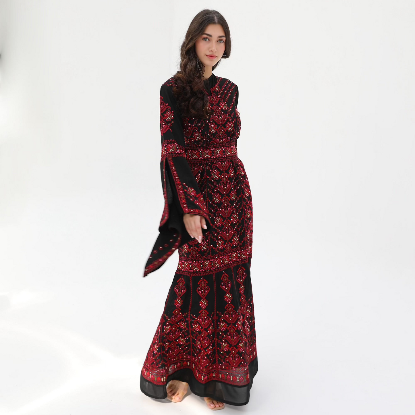 Amira Mermaid Red Dress