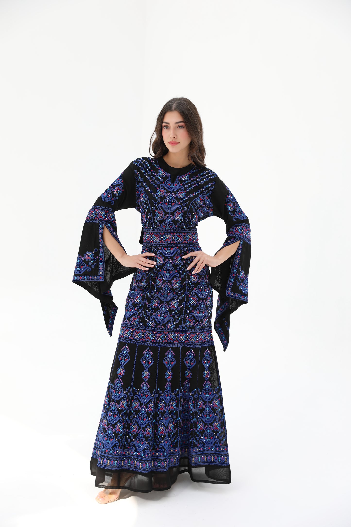 Amira Mermaid Blue Dress