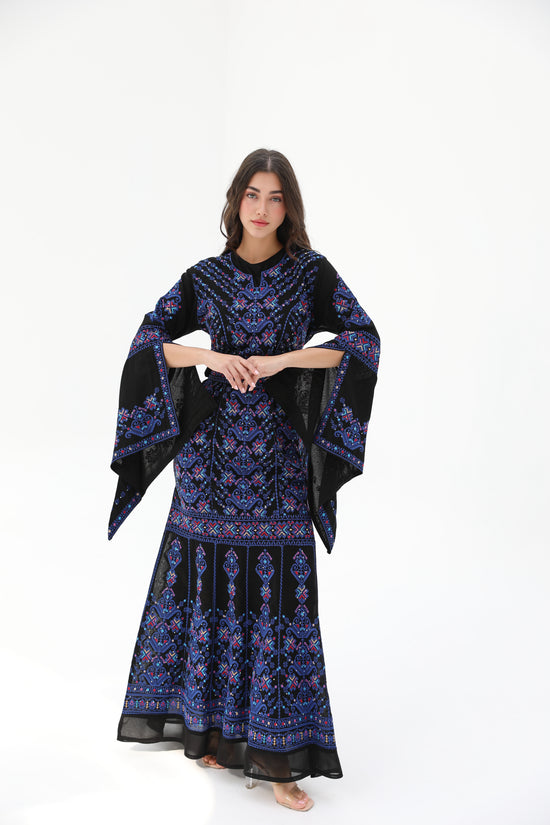 Amira Mermaid Blue Dress