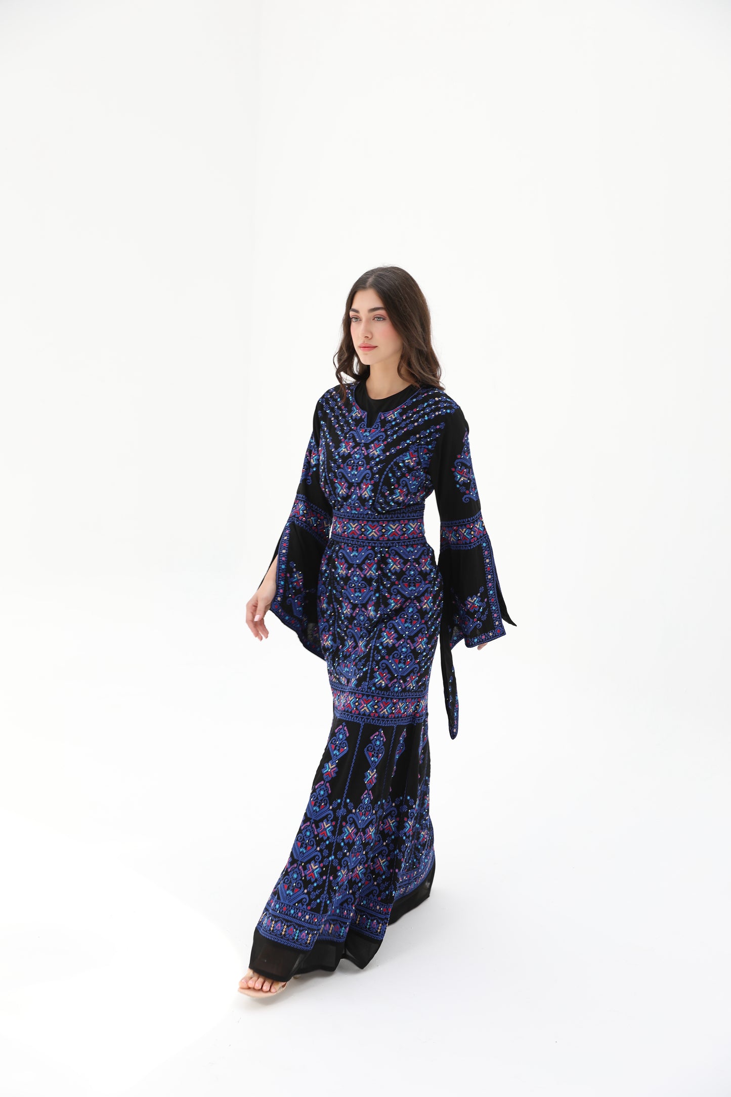 Amira Mermaid Blue Dress